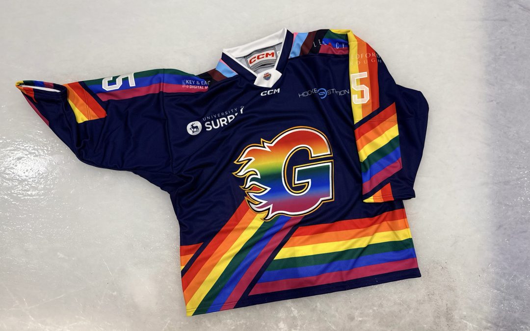 Pride Done Right: Designing the Guildford Flames’ 2026 Pride Jersey